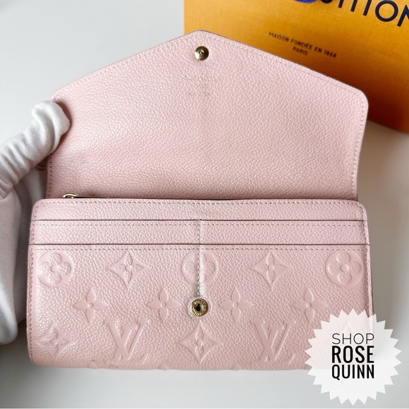 LOUIS VUITTON | All-Inclusive Pink Empreinte Wallet (CA3105) - Picture 10 of 17
